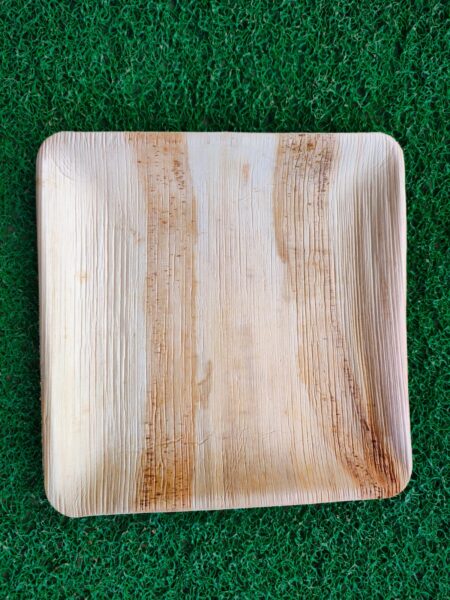 Areca Palm Leaf Square Plates